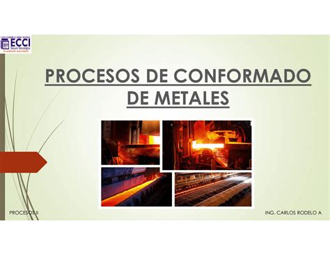 proceso de conformado metales